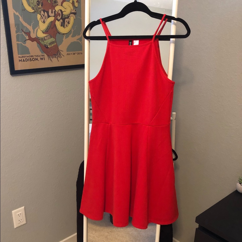 H&M Divided High Neck Sleeveless Dress